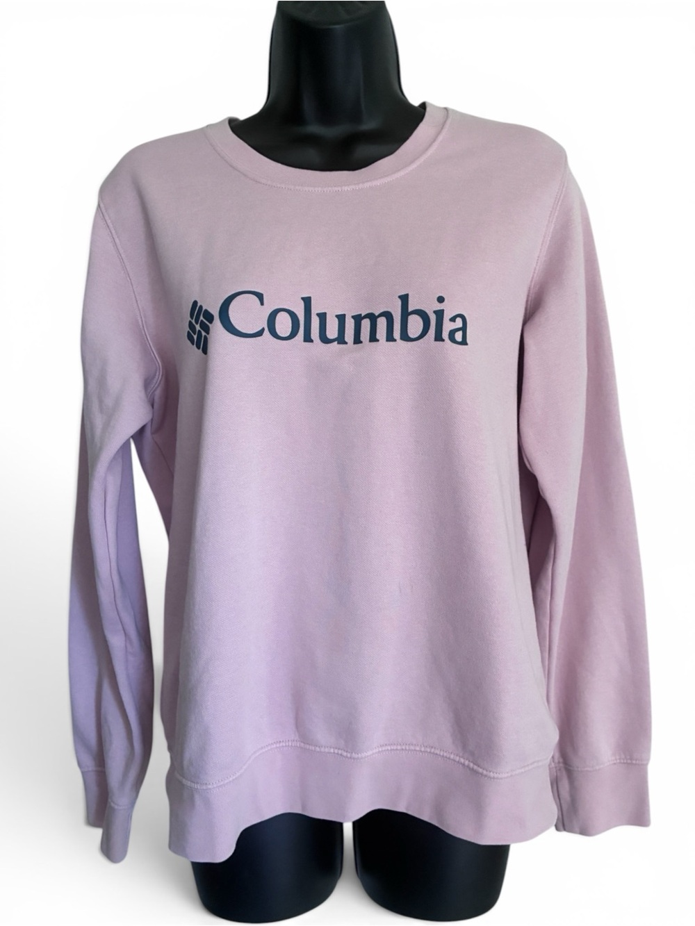 Sporty Graphic Streetwear Columbia Women's Crewneck Sweatshirt Sz S